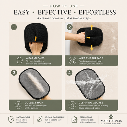 Pet Hair Removal Glove