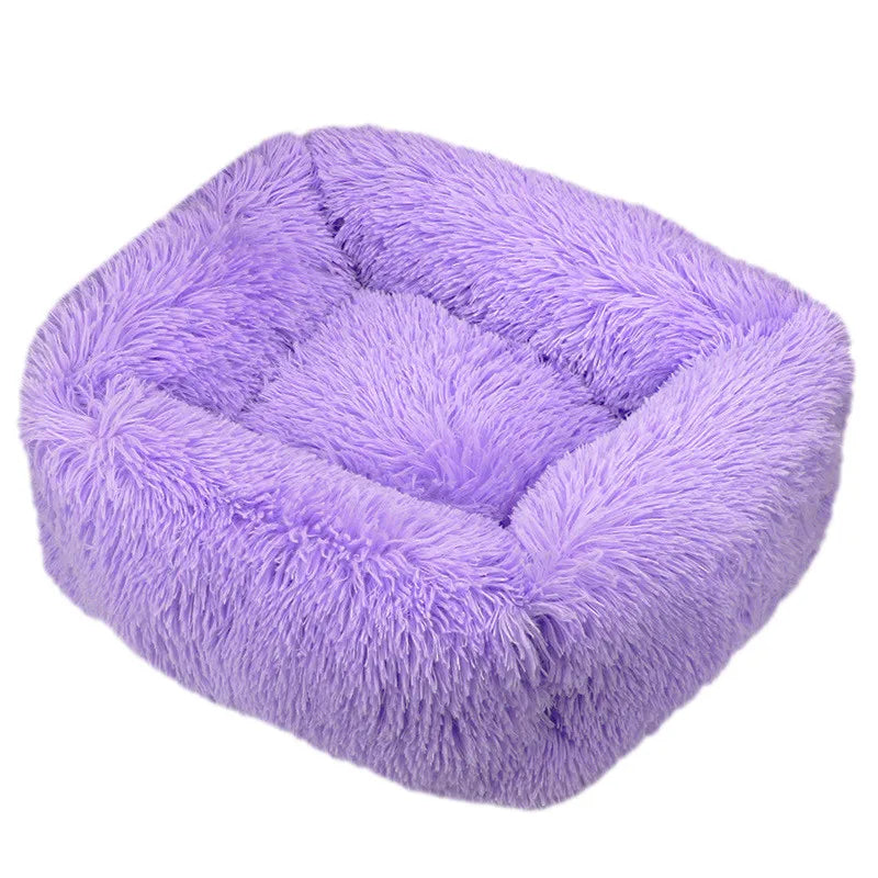 Plush Square Bed