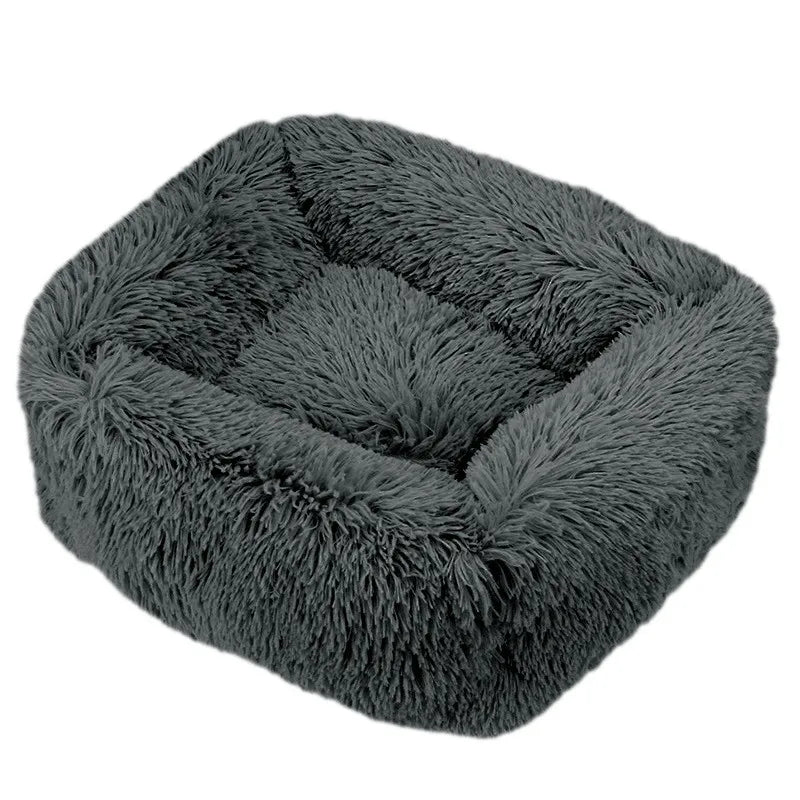 Plush Square Bed