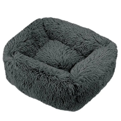 Plush Square Bed