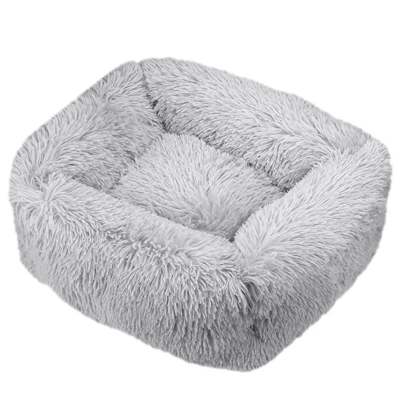 Plush Square Bed