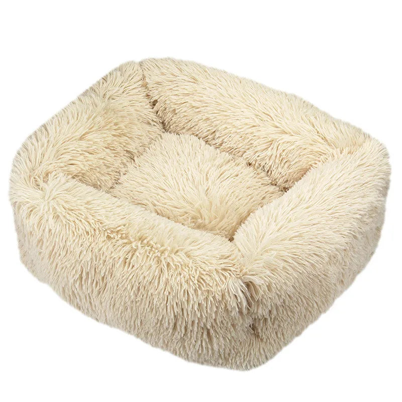Plush Square Bed