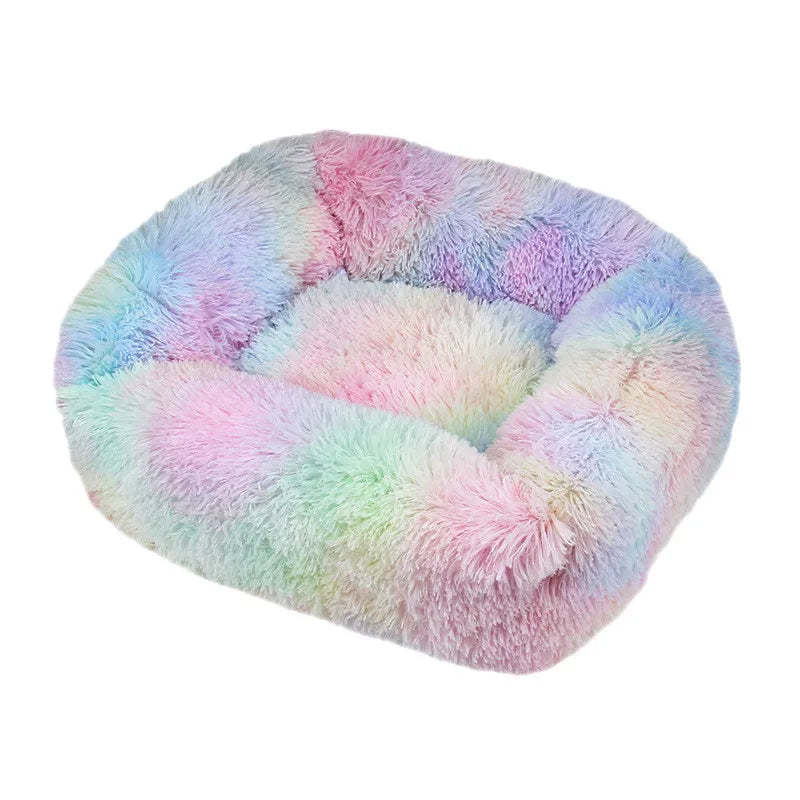 Plush Square Bed