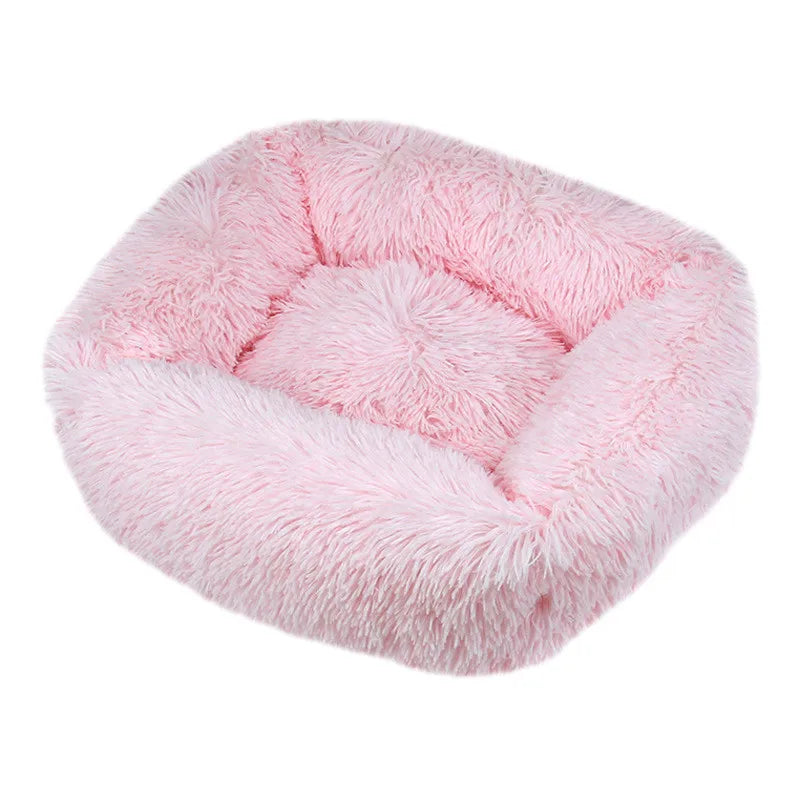 Plush Square Bed