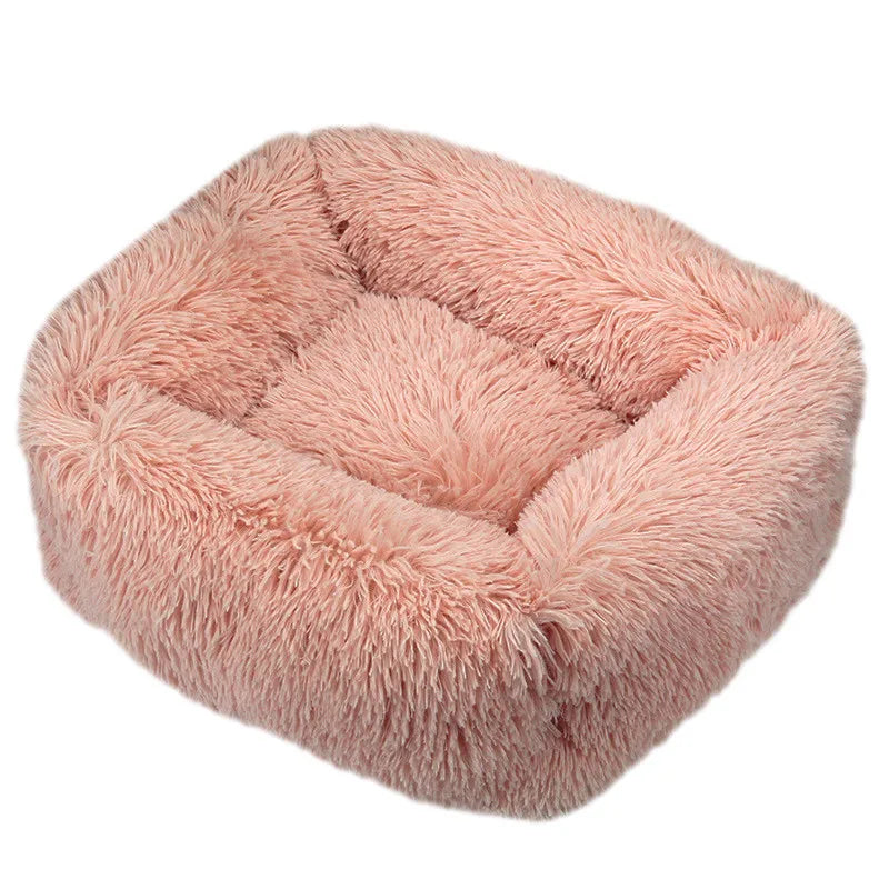 Plush Square Bed