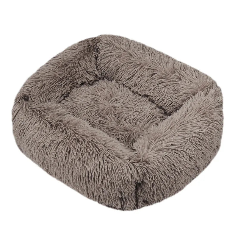 Plush Square Bed